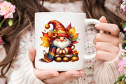Gnome Thanksgiving Mood Clipart, an Illustration by RobertsArt (Thumbnail 4 of 7)