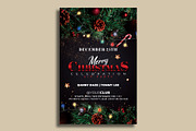 Christmas Invitation Flyer, a Flyer Template by Hotpin (Thumbnail 2 of 2)