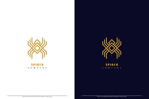 Spider Insect Logo Design Icon, a Branding & Logo Template by Morvana Crew