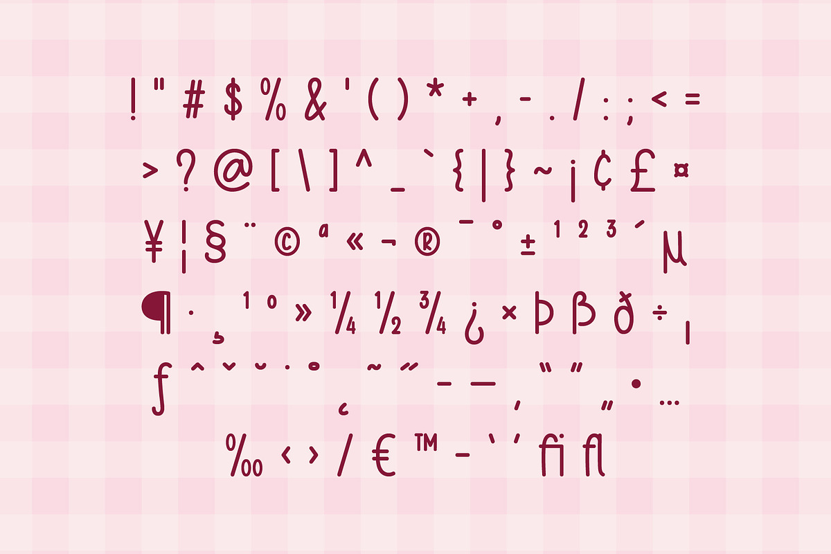 Pink Sky - Handwritten Font, a Handwritten Font by Pikgura (Photo 5 of 9)