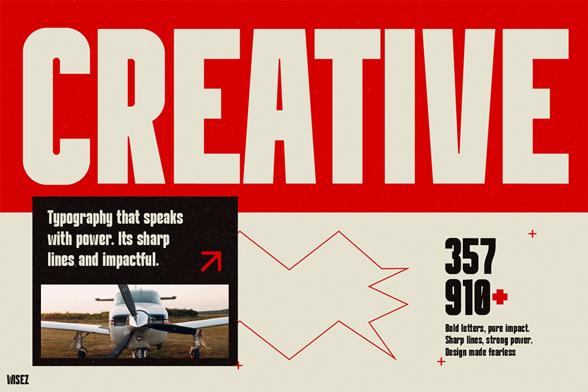 WISEZ, a Sans Serif Font by Pinisi ART (Photo 8 of 10)