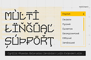 SK Skrynka — Tech Geometric Font, a Slab Serif Font by Shriftovik Type Foundry (Thumbnail 6 of 7)