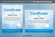 Simple Certificate Template, a Stationery Template by Krukowski Graphics (Thumbnail 1 of 3)