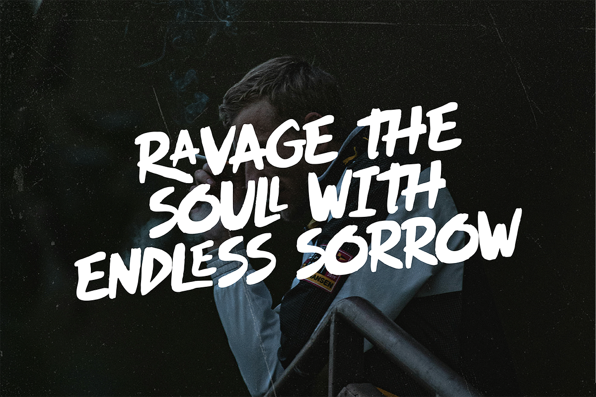 Ghazel Urban Brush Font, a Script Font by Haps Space (Photo 3 of 12)