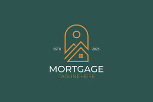 House Roof and Window Logo Abstract, a Branding & Logo Template by Signatoro