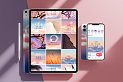 Landscape creator. Foggy sunrise, an Object Graphic by Julie&Taily (Thumbnail 25 of 30)