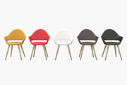 Soft-L Armchair, a Furniture 3D Model by Morne Studio (Thumbnail 7 of 7)
