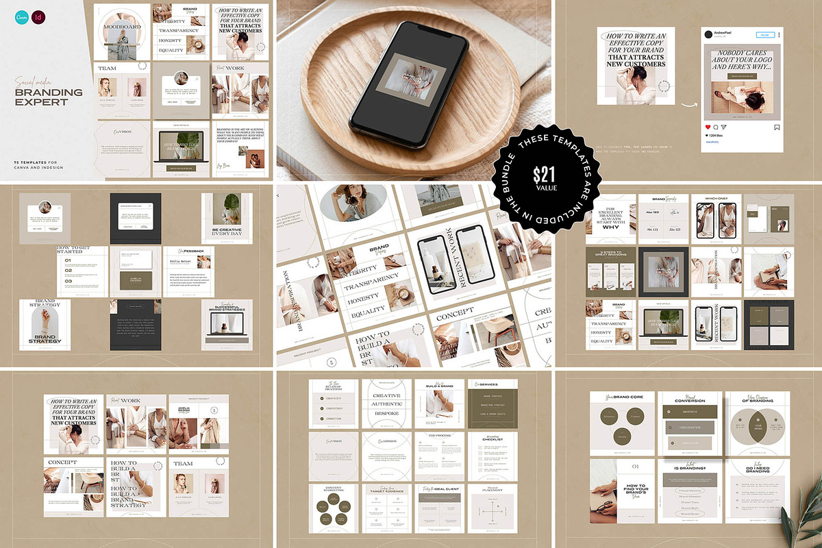 Social Media Templates For CANVA preview 4