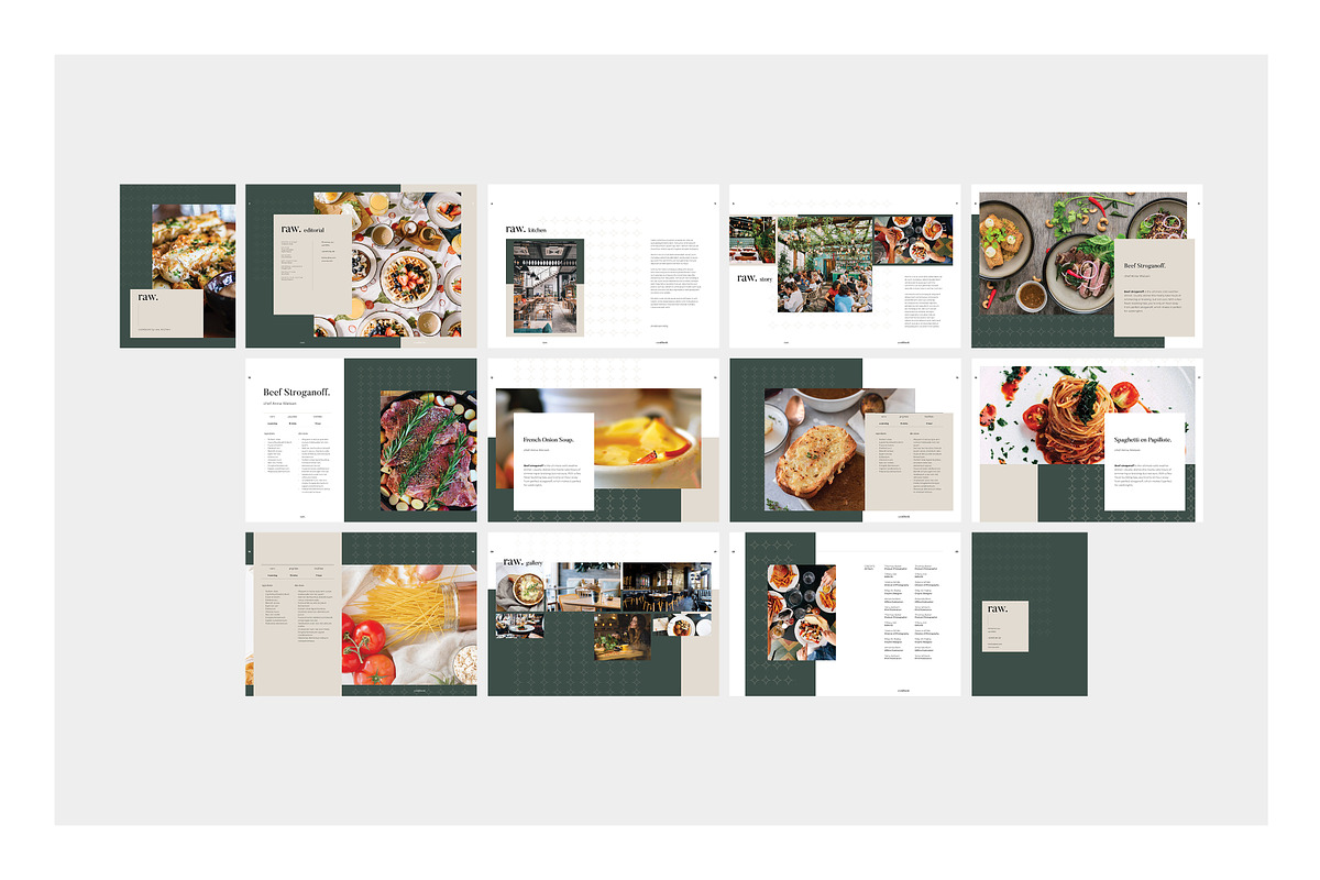 Raw Cookbook, a Brochure Template by Loc Tropis (Photo 8 of 8)