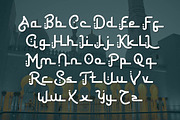 Sharifa Ramadhan Theme Font, a Sans Serif Font by Artiveko (Thumbnail 5 of 10)