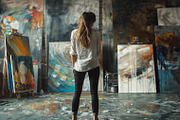 85 Artists in studio, an Arts & Entertainment Photo by Handmadefont (Thumbnail 6 of 88)