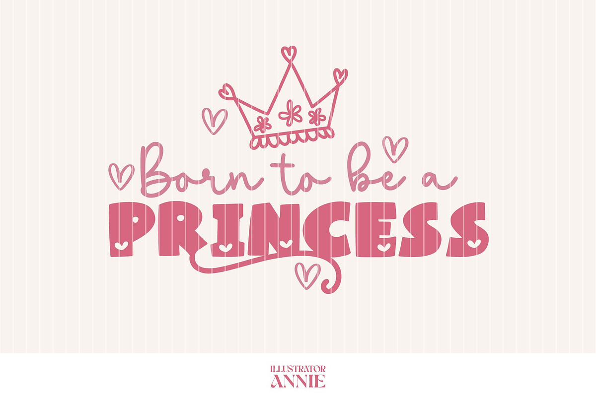 Baby Girl SVG Quote Bundle, an Object Graphic by IllustratorAnnie (Photo 6 of 8)