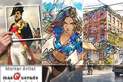 masQuerade - Photoshop FX, an Action Add-On by Pencil Pixels (Thumbnail 6 of 26)