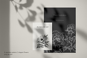 Peonies Line Art, a Decorative Illustration by Anastasia (Thumbnail 4 of 9)