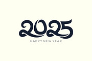 2025 Happy New Year design vector., a Branding & Logo Template by BARONSTD (Thumbnail 3 of 3)