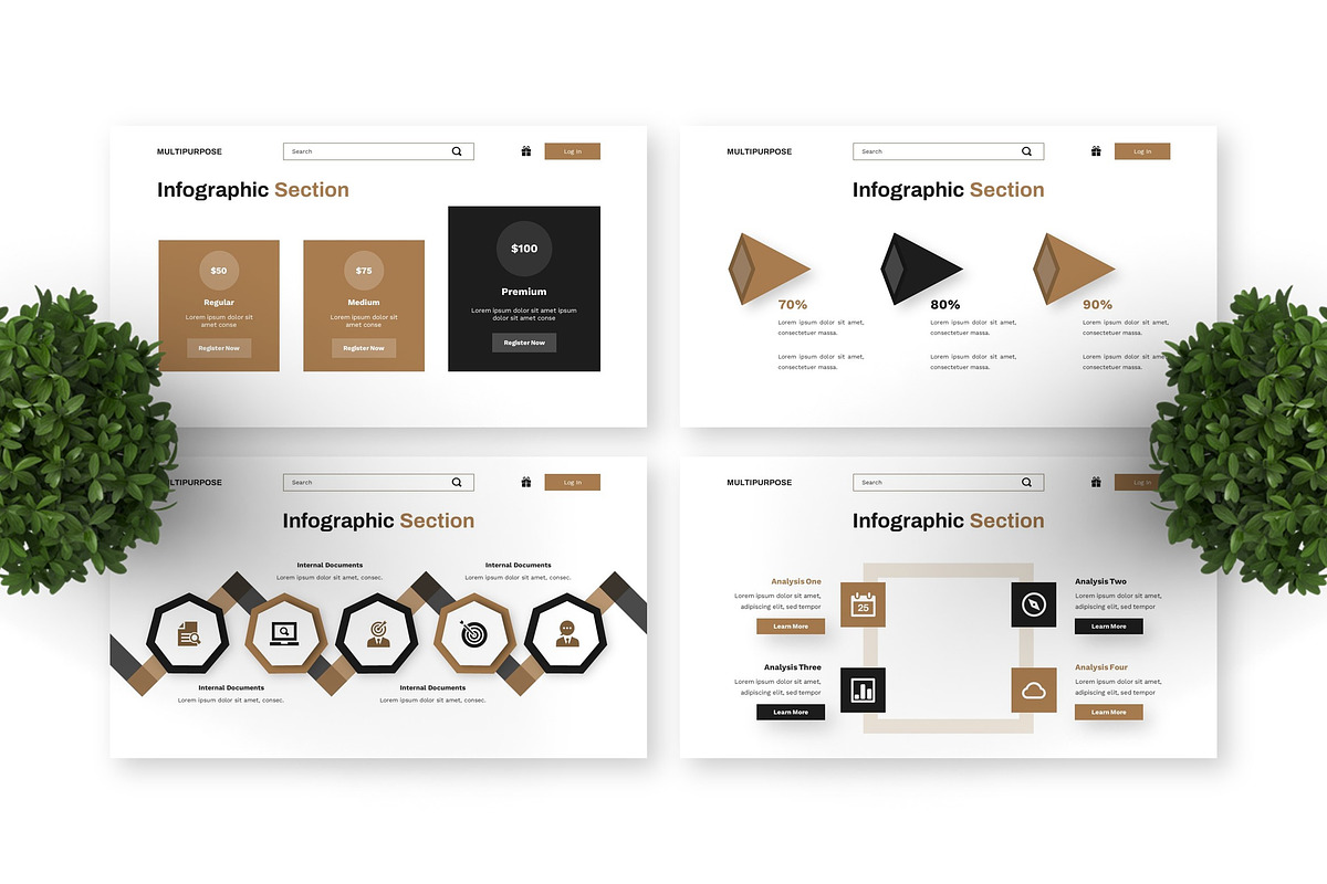 Multipurpose - Business Powerpoint, a Presentation Template by Deepslide Studio (Photo 3 of 6)
