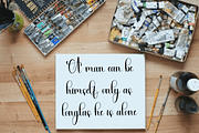Assembling, a Handwritten Font by InermediaSTUDIO (Thumbnail 8 of 8)