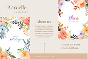 Animated Watercolor Floral Clipart, an Object Graphic by ARTOZEN DIGITAL (Thumbnail 7 of 14)