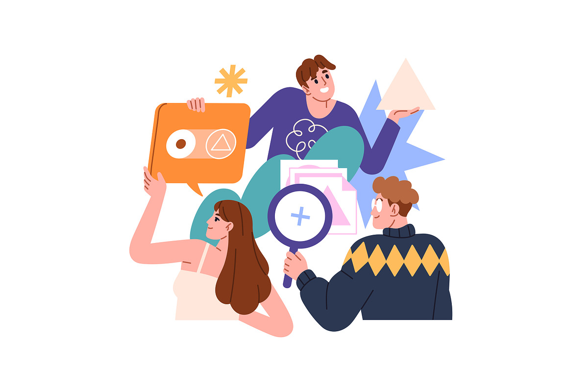 UX UI design concept set, a Work Illustration by PaperTrident (Photo 3 of 5)