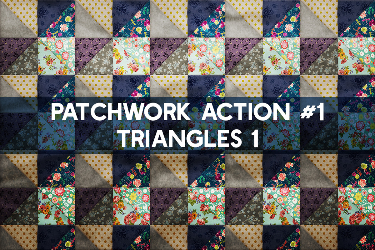 PATCHWORK Effect Photoshop TOOLKIT, a Layer Style Add-On by Graphic Spirit (Photo 8 of 19)