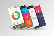 Mobile App Mock Ups, an iPhone Mockup by RgraphicsDesign (Thumbnail 2 of 5)