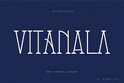 Vitanala | Elegant Serif Font, a Serif Font by Bewalrus Studio (Thumbnail 2 of 7)