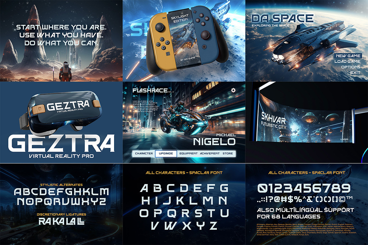 Special Game Font Bundle, a Script Font by Ditatype (Photo 12 of 12)