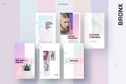 BRONX Light Instagram Stories Pack, a Social Media Template by Presentations Studio (Thumbnail 1 of 11)