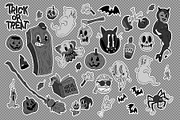Halloween Retro Cartoon Collection, a Seasonal Illustration by Kokoshka (Thumbnail 3 of 12)