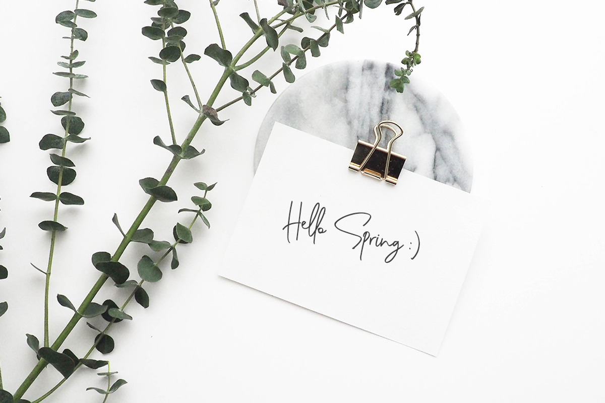 Genit - Classy Handwritten Font, a Script Font by Motokiwo (Photo 10 of 13)