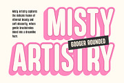 Godger Rounded 3D, a Sans Serif Font by Craft Supply Co. (Thumbnail 2 of 8)