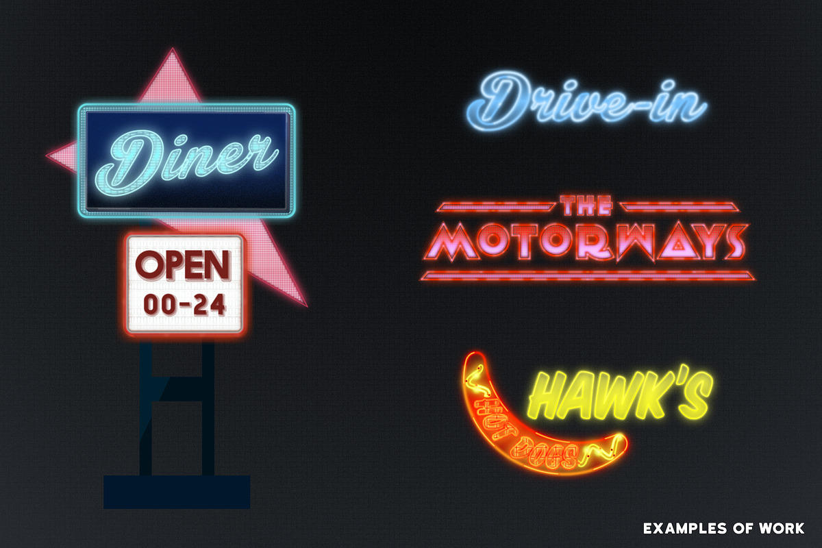Strange Lights by Guerillacraft, a Layer Style Add-On by Guerillacraft (Photo 3 of 9)
