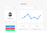 Fluid UI Kit (PSD), an UI Kit Template by Jamie Peak (Thumbnail 2 of 2)