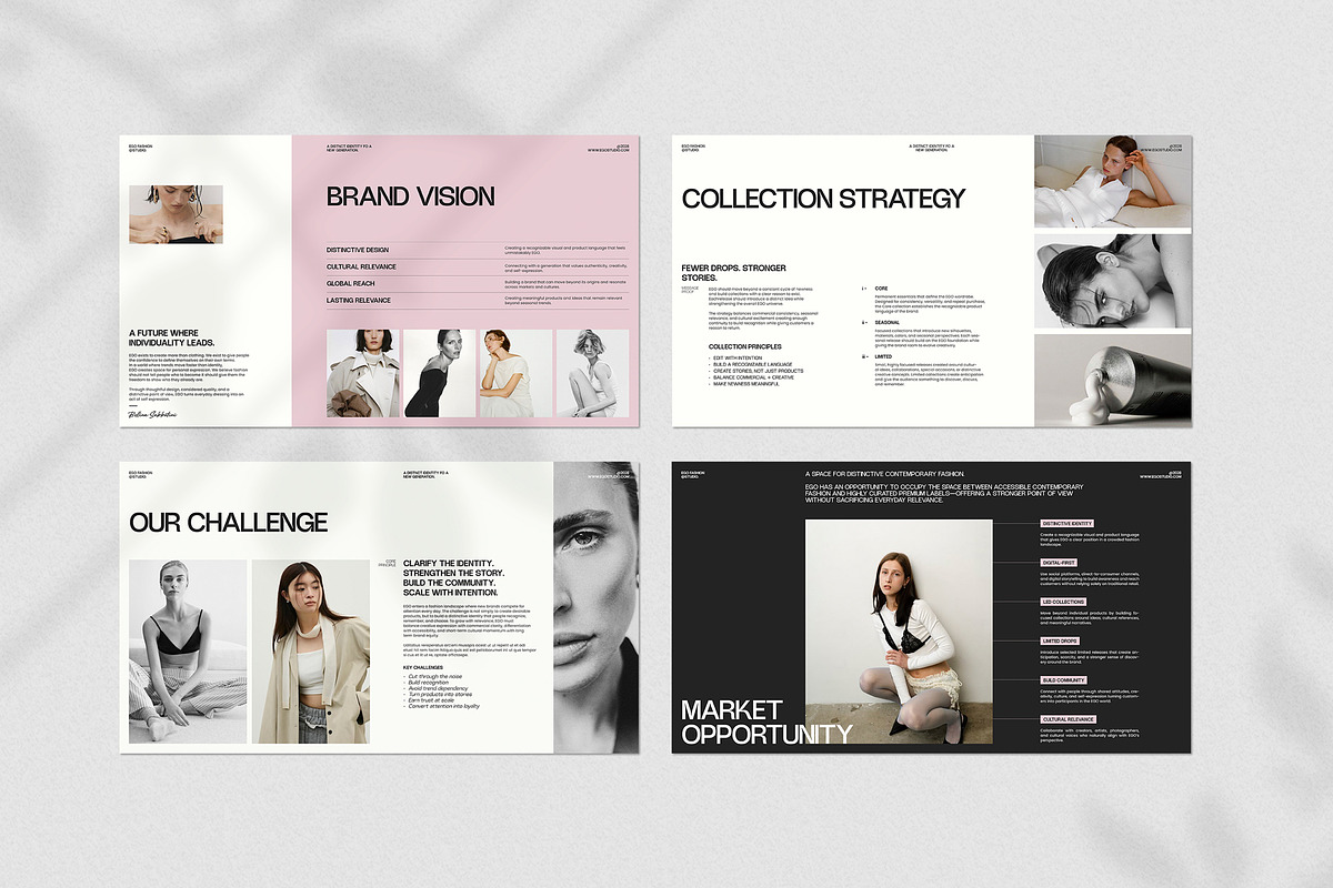 EGO Brand Strategy | CANVA, a Presentation Template by evgenystudio (Photo 4 of 11)