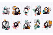 Abstract. Women. Jaguars, an Object Graphic by Vera●Suleimanova (Thumbnail 15 of 20)