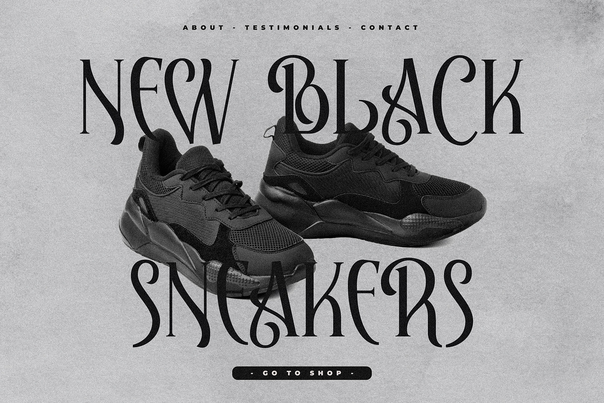 Elaphoras Display Serif Font, a Sans Serif Font by Storytype Studio (Photo 11 of 18)