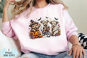 Highland Cow Halloween PNG, a Seasonal Illustration by Daily.Designs (Thumbnail 3 of 5)