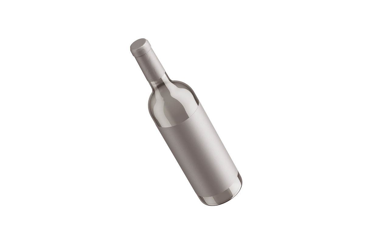 Wine Bottle Mockup, a Product Mockup by mockupbuys (Photo 3 of 8)