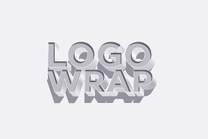 3D Logo Mockup Bundle Pack