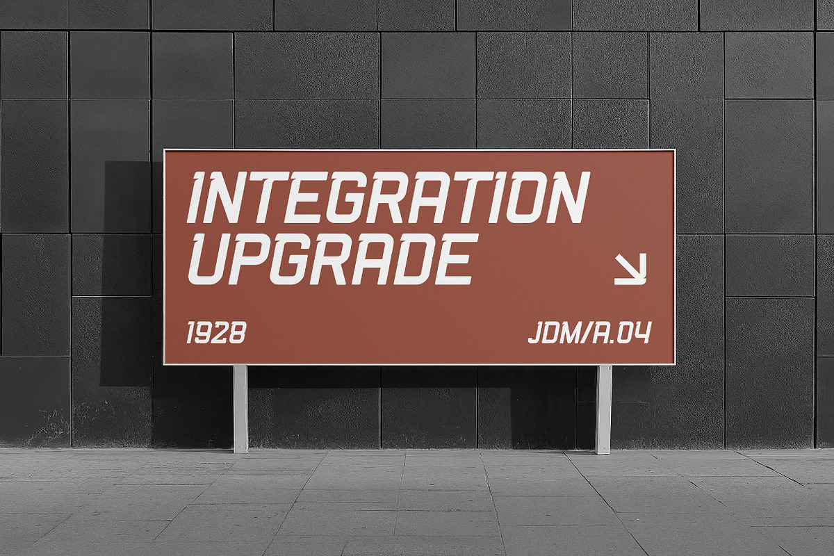 Bronzet Creative Sport Typeface Font, a Sans Serif Font by Catalystco Studio (Photo 7 of 7)