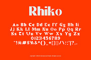 Rhiko — Ultra Bold Modern Serif Font, a Serif Font by Claymoon Lab (Thumbnail 2 of 7)