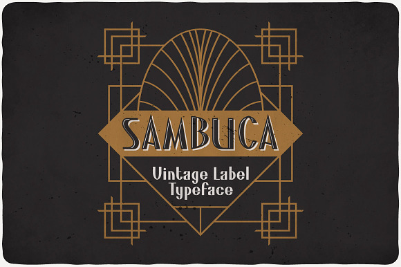 Sambuca Typeface preview 7