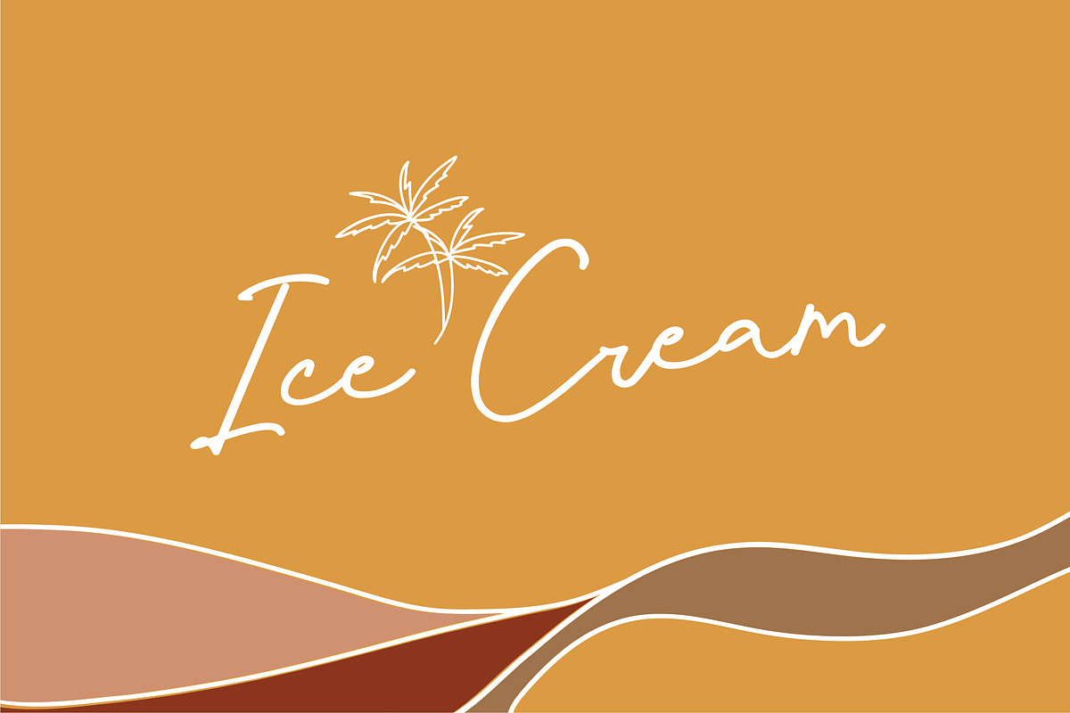 Palm Sugar Font + Doodles, a Script Font by etigletters (Photo 4 of 9)