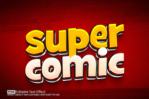 Super Comic Pop Text Effect PSD, a Layer Style Add-On by Design Fly
