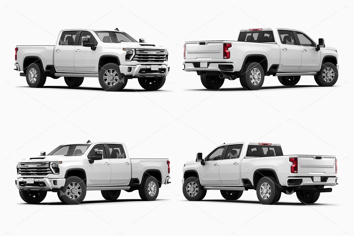 Pickup Truck Mockup 17, a Product Mockup by Mockupix (Photo 12 of 12)