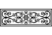 Vintage Ornamental Panel Frame, a Decorative Illustration by Designer_Momina (Thumbnail 4 of 21)