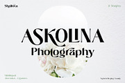 Shallota - Stylish Display Font, a Sans Serif Font by Ekahermawan (Thumbnail 8 of 13)