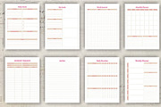 Printable Life Planner Template, a Stationery Template by Design House (Thumbnail 3 of 9)