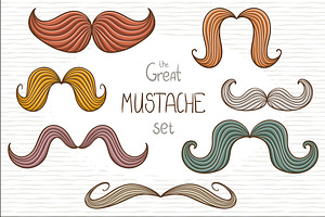 The great mustache set