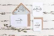 Rustic Wedding Suite Mockup Olive 2, a Print Template by ILLONA GRAPHICS (Thumbnail 2 of 6)